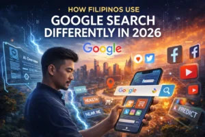 How filipino use google search